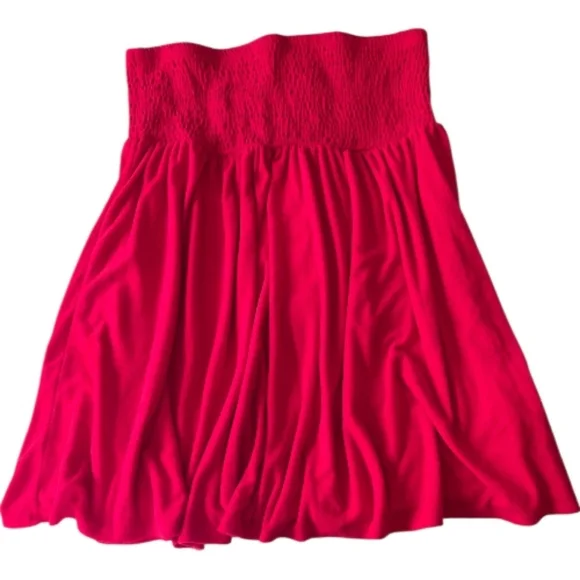Torrid Smocked Strapless Cover-Up Mini Dress - Picture 6 of 9